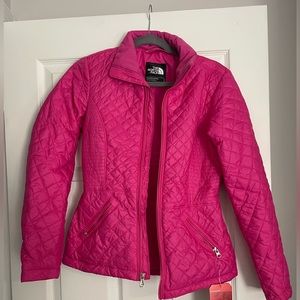 Women’s hot pink North Face jacket